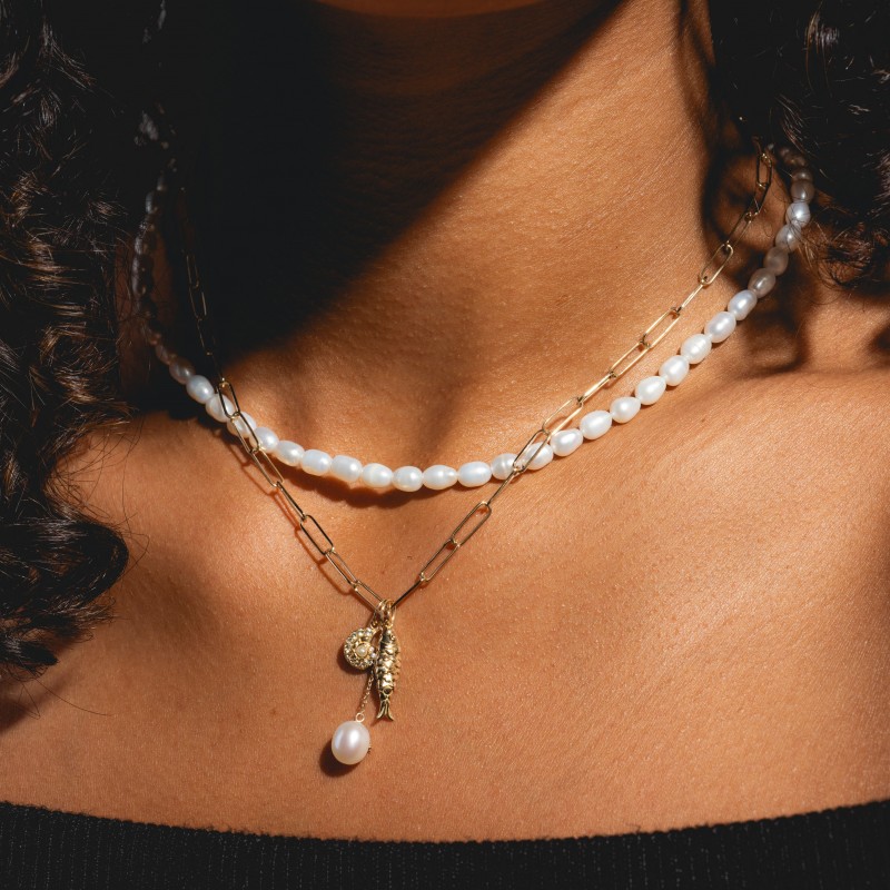 Freshwater Seed Pearls Necklace